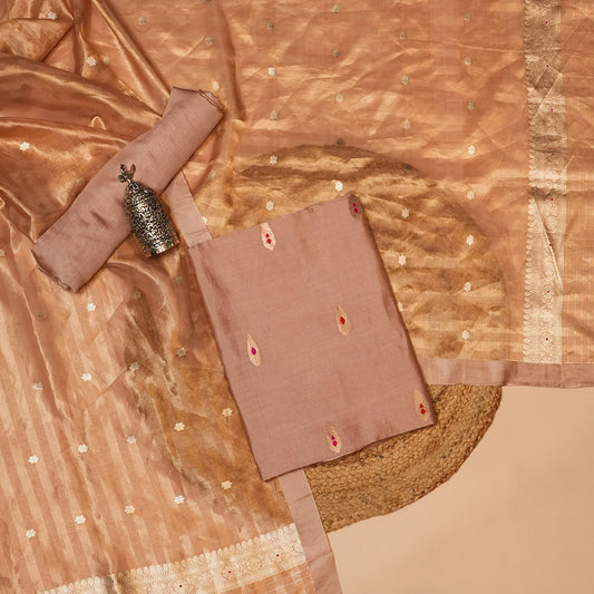 Onion Pink Embellished Dupatta
