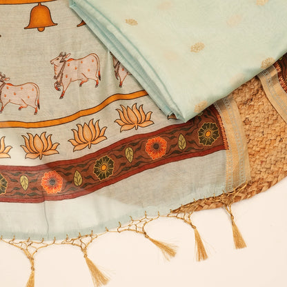 White Cotton Dupatta