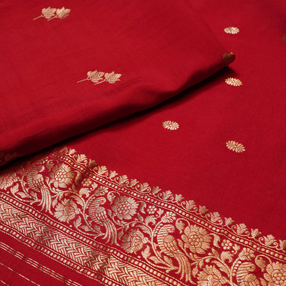 Red and Gold Traditional Dupatta