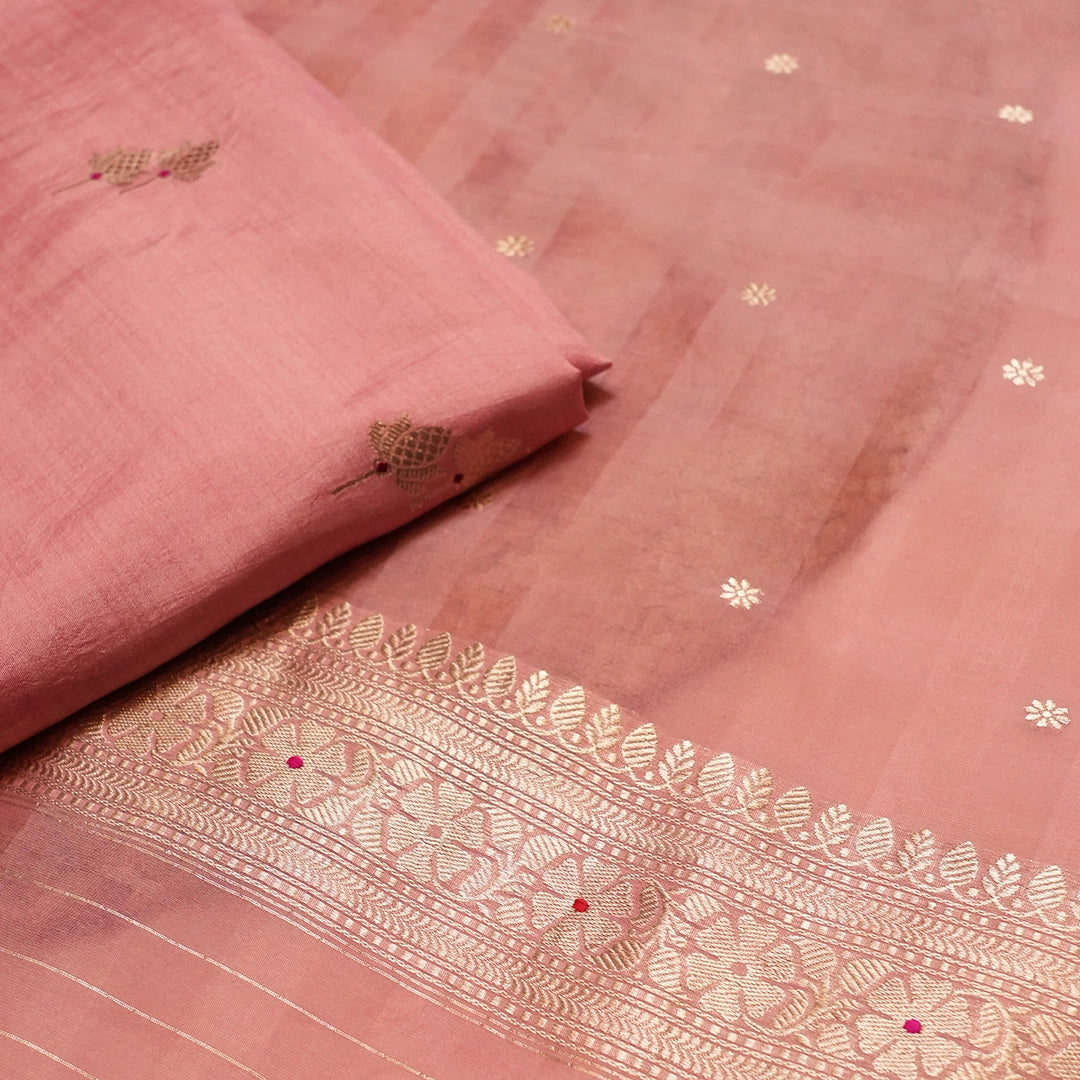 Baby Pink Embellished Dupatta