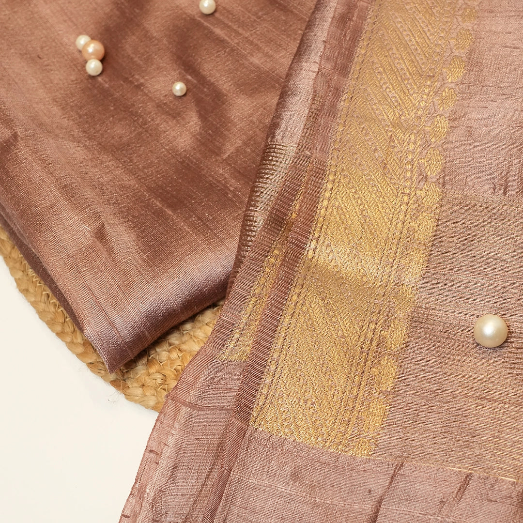Golden Elegance Dupatta