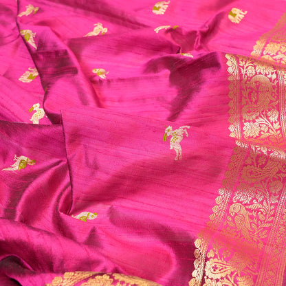Pink Silk Dupatta