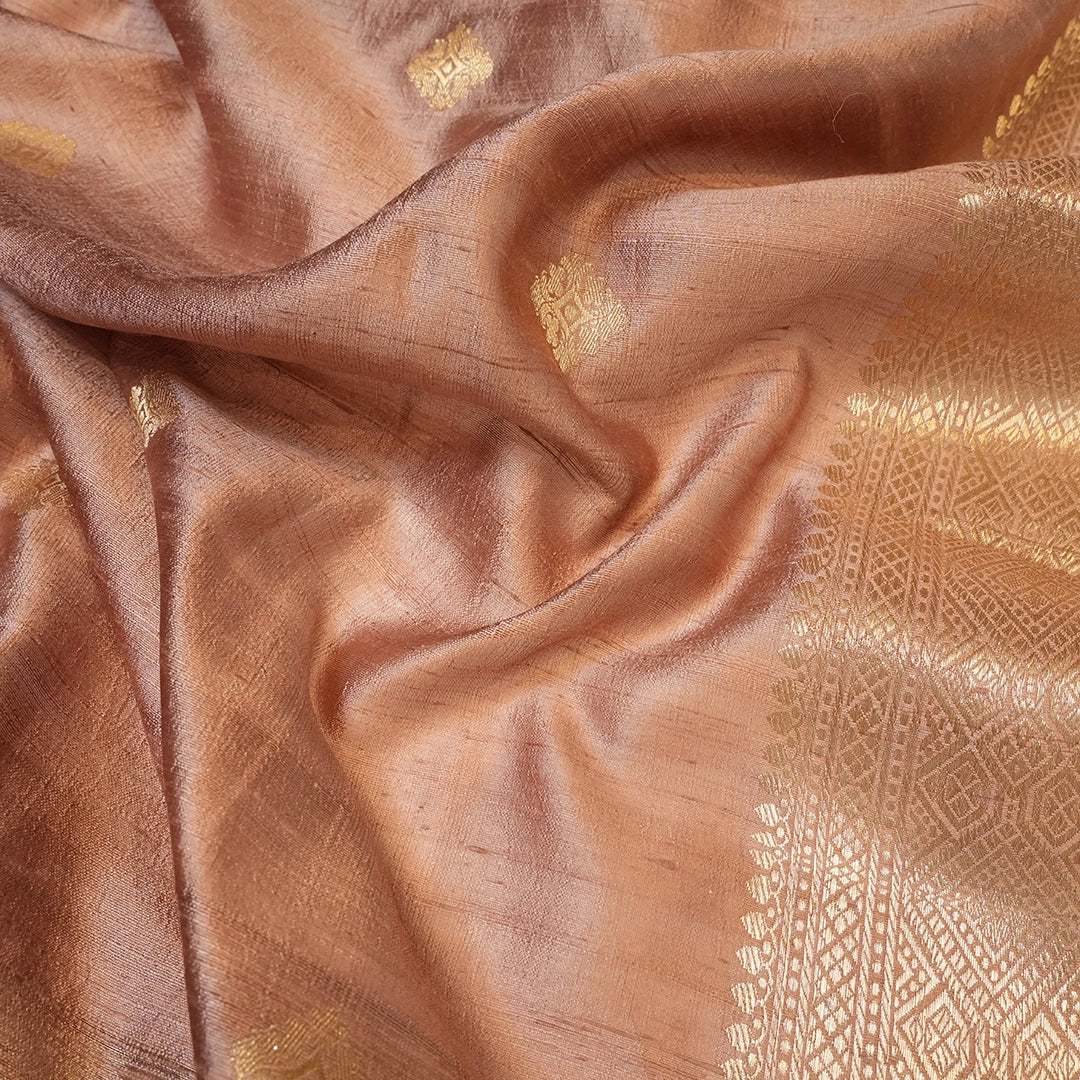 Brown Silk Dupatta