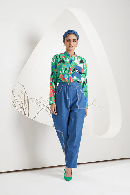 Denim Trouser