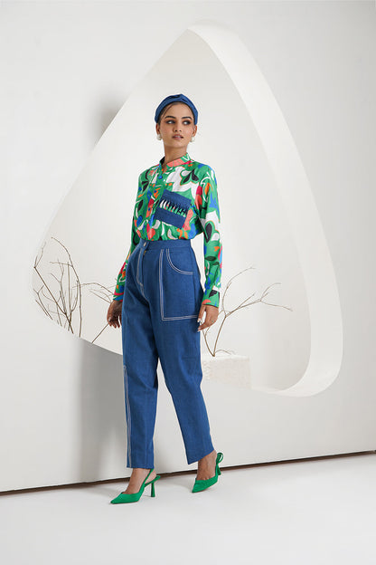 Denim Trouser