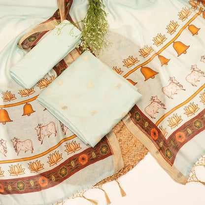 White Cotton Dupatta