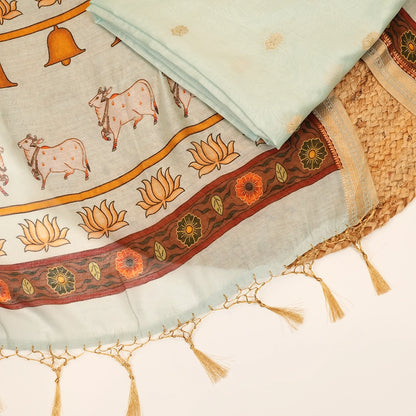 White Cotton Dupatta